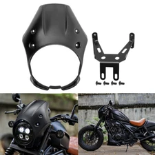 Front Headlight Fairing Windshield Cowl Cover For Honda Rebel CMX300 CMX500 17+