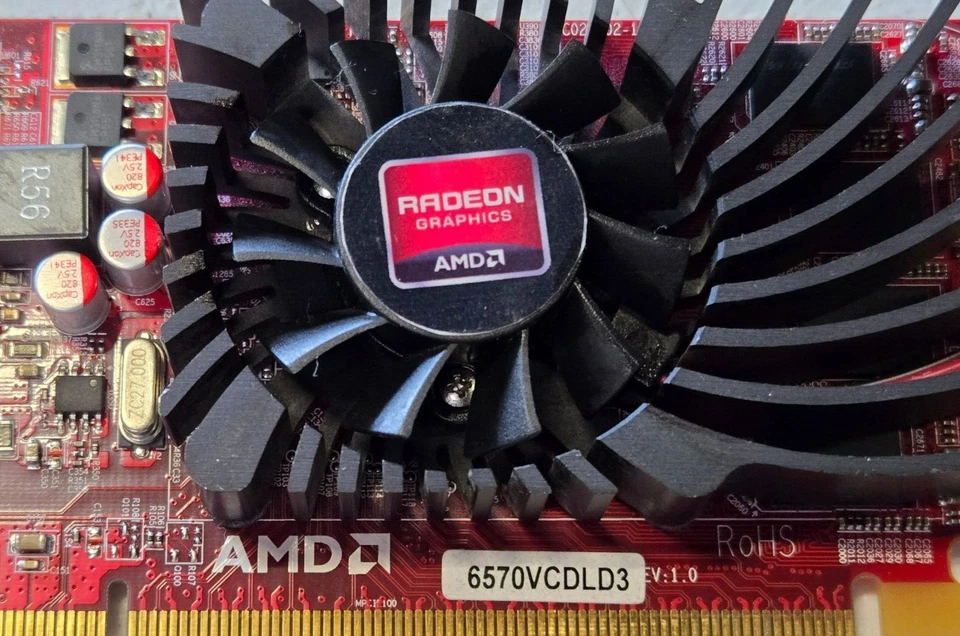 JATON Radeon HD 6570 1GB DDR3 PCI Express x16 Low Profile Ready 4 DVI - Image 3 of 4