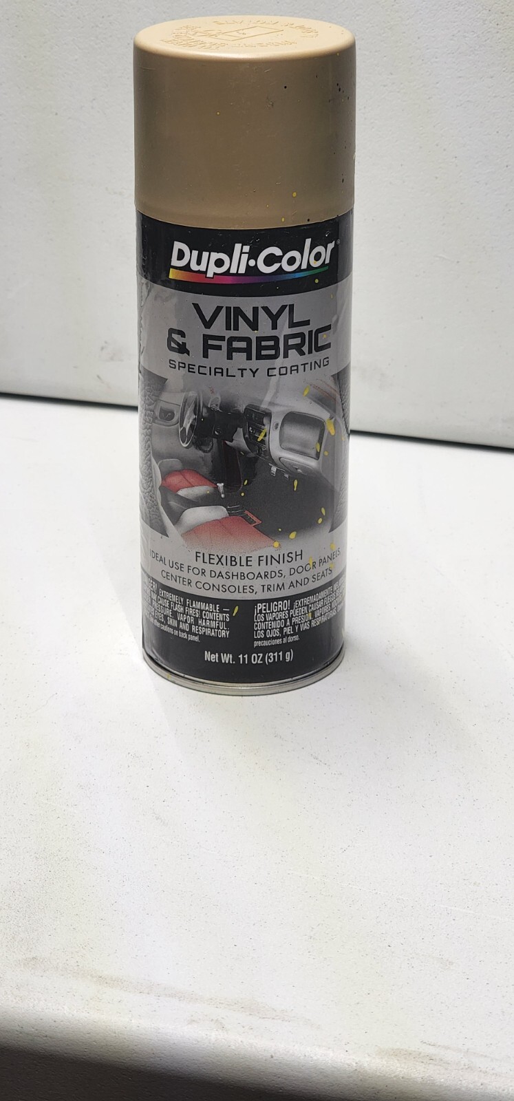 Duplicolor HVP108 desert Sand Vinyl And Fabric Coating 11oz Aerosol eBay