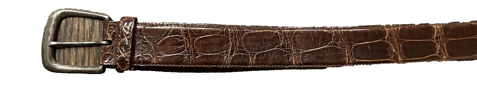 Cocodrilo, lagarto Lauren Ralph Lauren Cinturones Correa en la cintura para mujeres