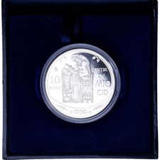 [#1146846] España, 10 Euros, 2007, El Canto de Mi Cid.BE, MS(65-70), Plata, KM:11