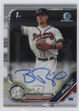 2019 Bowman Draft Chrome Draft Pick Auto Beau Philip #CDA-BP Auto lh0