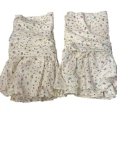 VTG Classic Pooh Red Calliope/Crown Craft 1997 Balloon Valances 2 Cream USA READ