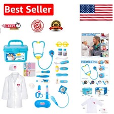 Educational Kids Doctor Playset with Realistic Sound - Ideal Gift for 3-5