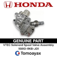 15810-RKB-J01 Honda VTEC Solenoid Spool Valve Assembly with Gasket OEM
