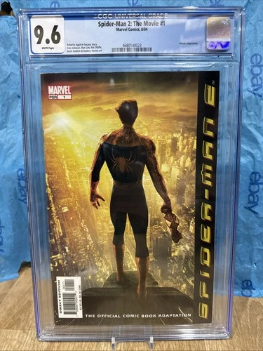 Marvel-Spider-Man 2 PSR 1 Official Comic Book Adaptation  2004 Cgc 9.6 Graded