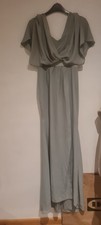 bridesmaid dress. Sage. Prom.