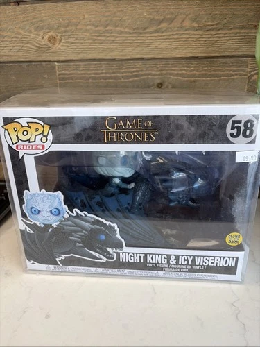 Funko Pop! Rides: Game of Thrones - Night King & Icy Viserion (Glows in the...