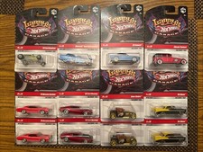 HOT WHEELS LARRY'S GARAGE SET - LOT OF 12 - VARIETY OF CARS - NEW  SEALED