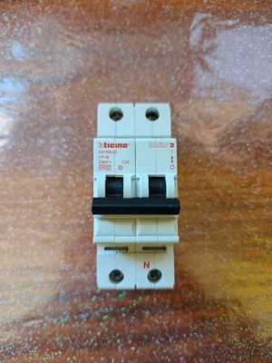 Bticino Magnetotermico 20A 1P+N art. E81NA/20. Nuovo e introvabile