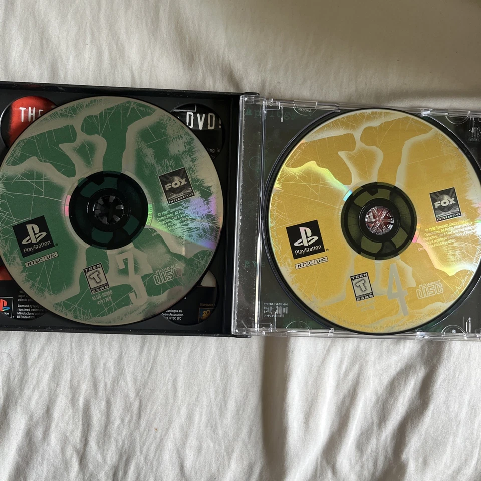 The X-Files (PS1, 1999) *CIB w/ Reg Card* NEAR MINT* Black Label* FREE SHIPPING! - Image 4 of 4