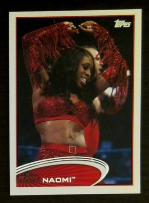 2012 Topps WWE RAW Naomi #27