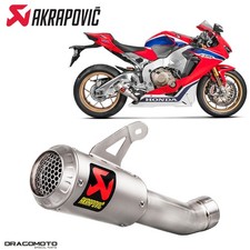 Exhaust HONDA CBR 1000 RR ABS Fireblade SP 2017-2019 AKRAPOVIC Titanium RC S-...