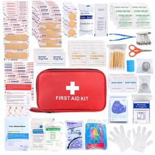 First Aid Kit 194 Piece Emergency Kits for Hiking Camping Trauma Kit for Boat...