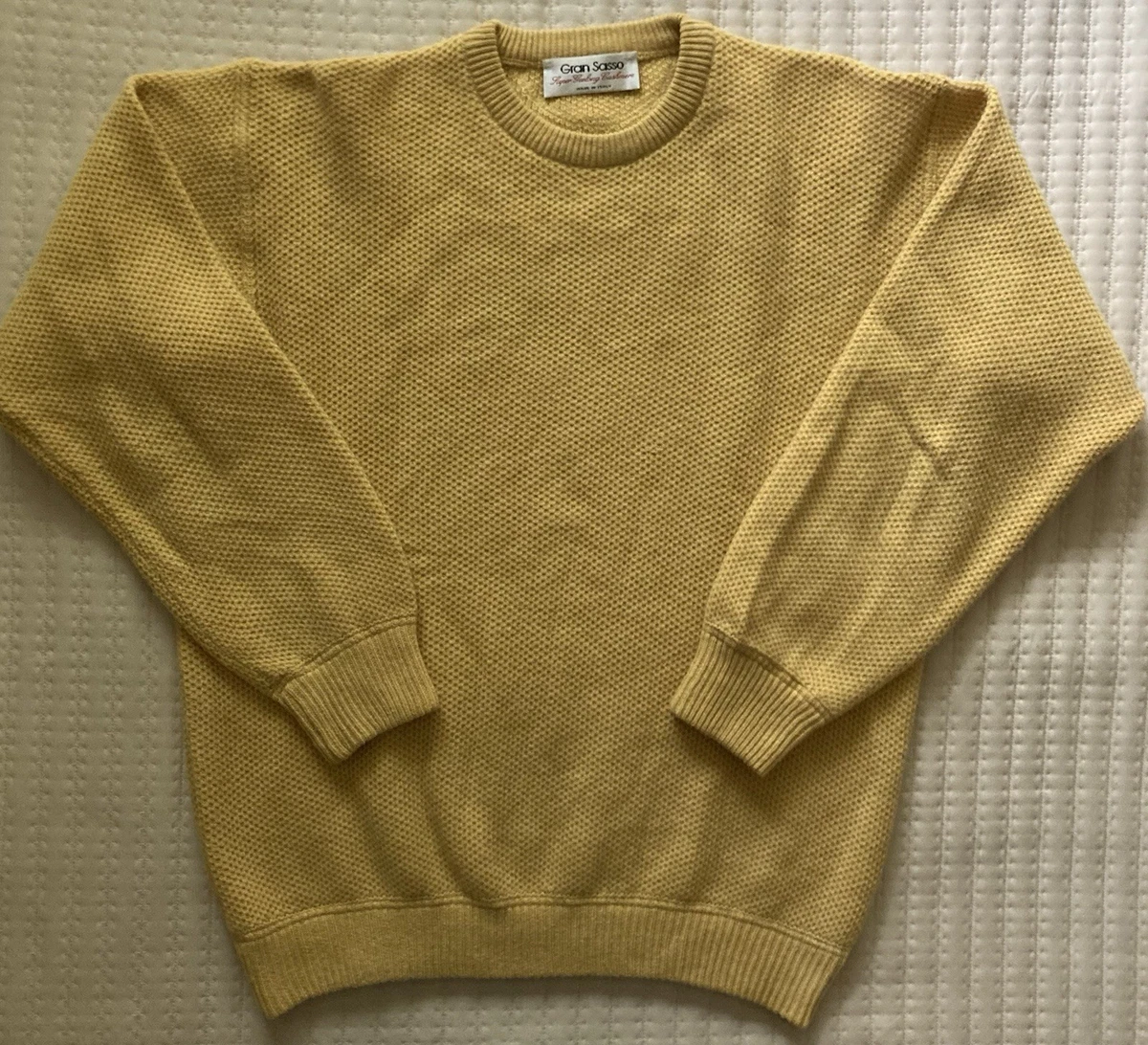 Gran Sasso Crew Neck Woolen Sweaters for Men for sale | eBay