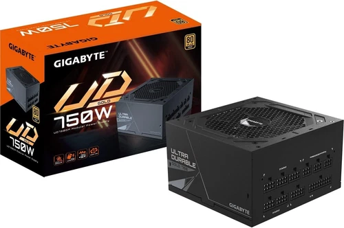 GIGABYTE UD750GM Fully Modular Power Supply Unit 750W 80 Plus Gold Certified