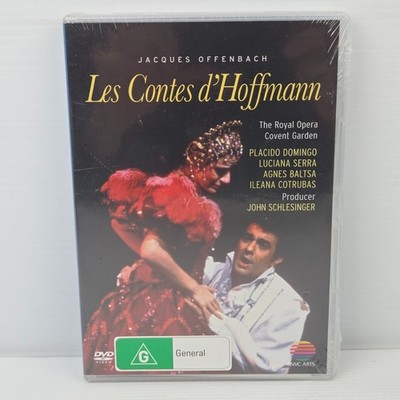 Les Contes d'Hoffmann 1981 DVD Royal Opera Jacques Offenbach Placido Domingo