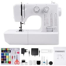 45 Stiche Elektrisch Nähmaschine 818 Mini Freiarm Nähset 42-tlg Anfänger Profi