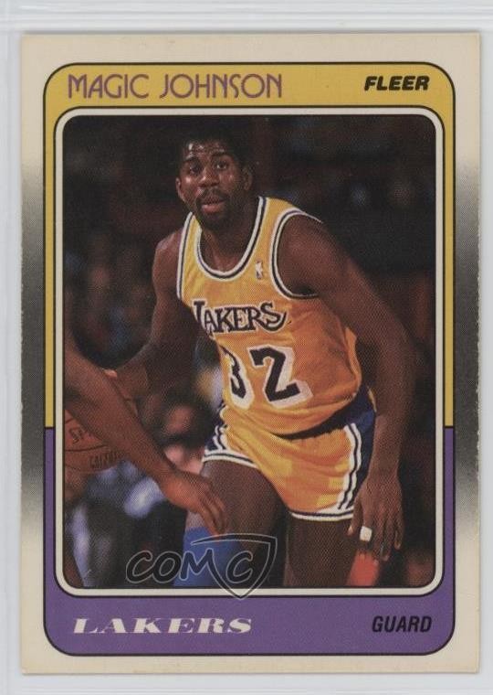 1988-89 Fleer Magic Johnson #67 HOF 1q1x