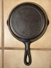 Rare LODGE #3-(Monday Morning)-Cast Iron Skillet (UPSIDE DOWN 3)-Single Notch