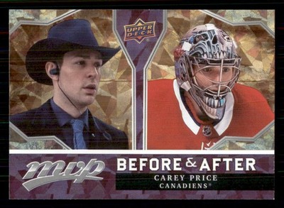 2021-22 Upper Deck MVP Before & After Gold #BA-4 Carey Price Montreal Canadiens