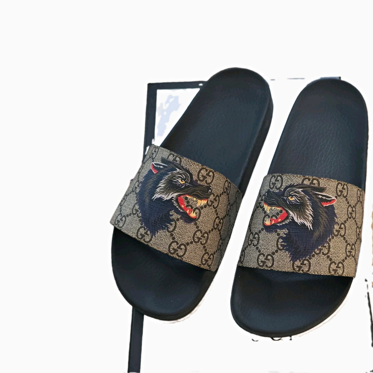 GUCCI ウルフ GGスプリーム サンダル 25+ Men's Gucci Gg Sandals & Flip Flops for sale | Updated Oct 2026
