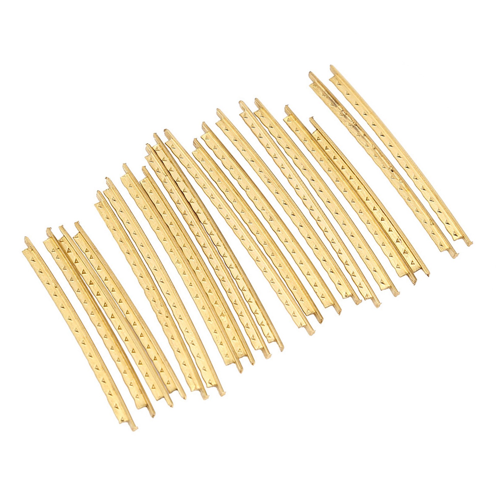 20Pcs Guitar Fret Wire Set Replacement Parts For Folk Guitars