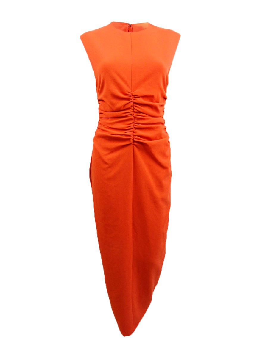 chinese dress ladies Andrea Iyamah: Katu Mesh Dress (KATU-PLUM-DRESS) S main image 0
