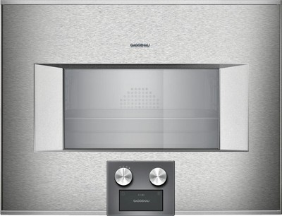 Gaggenau BS475612 400 Series Combi-Steam 24'' Wall Oven in STAINLESS STEEL/GLASS