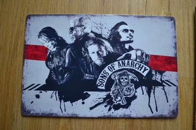 SONS OF ANARCHY Blechschild - Retro - Vintage - Filmplakat - Serie