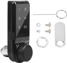 Code Security Lock Touch,VDHU Electronic Cabinet Deadbolt Lock,Digital Keypad Pa