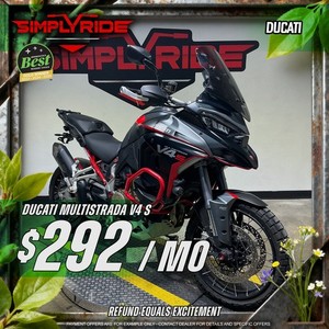 2022 Ducati Multistrada V4 S Travel & Radar Spoked Wheel 