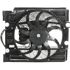 Radiator Pusher Cooling Fan Assembly for BMW 525i 528i 528iT 530i 540i M5 E39