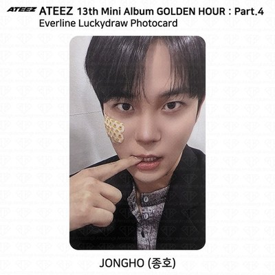 ATEEZ 13th Mini Album Golden Hour Part.4 Everline Lucky Draw
