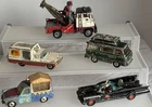 JOB LOT VINTAGE CORGI TOYS, CARS, TRUCKS, BATMOBILE RESTORATION PROJECT.