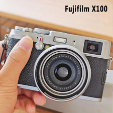 Fujifilm X100 12.3MP APS-C CMOS EXR 4x Optical Zoom Digital Camera -100 Working