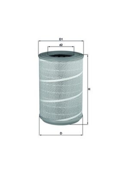 Mahle Luftfilter LX 604/1 Filtereinsatz Knecht FüR Scania 1-image