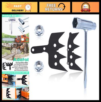Bumper Spike Felling Dog Set for Chainsaw 455 460 CS2255 - Metal Parts & Scrench