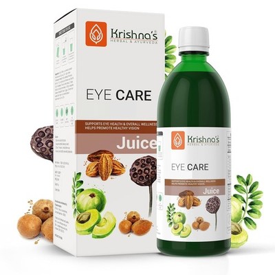 Krishna's Eye Care Juice Supports Eye Health & Overall Wellness 1000 ml