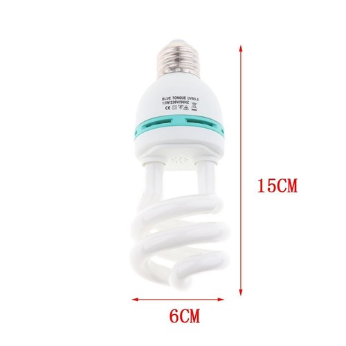 UVB5.0 Reptil Heizung Kalzium Lampe Wärme Terrarium Tank Lampe Birne - Bild 5 von 6