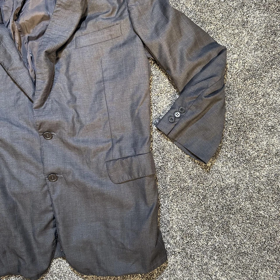 Traje Chester Barrie Para Hombres 44 Regular Lana Savile Row Saks Quinta Avenida Inglaterra Foto 3 de 4