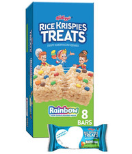 Rice Krispies Treats Marshmallow Snack Bars with Rainbow Candy 5.6 oz