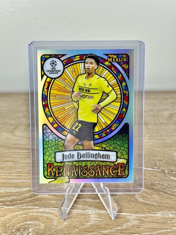 2021-22 Topps Merlin UEGA Chrome JUDE BELLINGHAM Renaissance Case Hit SSP