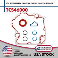 TCS46000 Timing Cover Gasket Set Fit For 2002-2010 Dodge Ram 1500 3.7LV6&4.7L V8