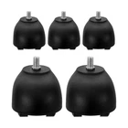 5 Pcs Caster Wheels for Furniture Chair Computer Replacement Parts