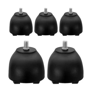5 Pcs Caster Wheels for Furniture Chair Computer Replacement Parts