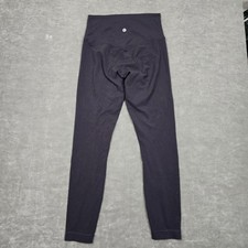 Lululemon Pants Womens 4 Black High Rise Leggings Yoga Athletic Gym Stretchy