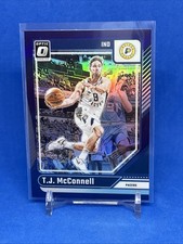 2024-25 Panini Donruss Optic Purple Prizm TJ McConnell #67 Indiana Pacers