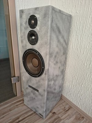 High-End Marmor-Lautsprecher Proraum PRO24Ti Mk.II | Audax Bestückung | Unikate