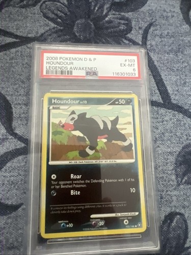 Houndour graded PSA 6 for sale on eBay